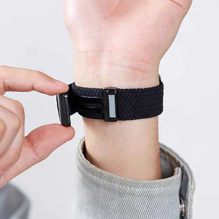 สายแม่เหล็กถัก for Huawei Watch Fit 5 4 3 / 5 Pro / 4 Pro สายไนลอนเปลี่ยนสายรัดข้อมืออุปกรณ์เสริม for Huawei Fit 4 4 Pro