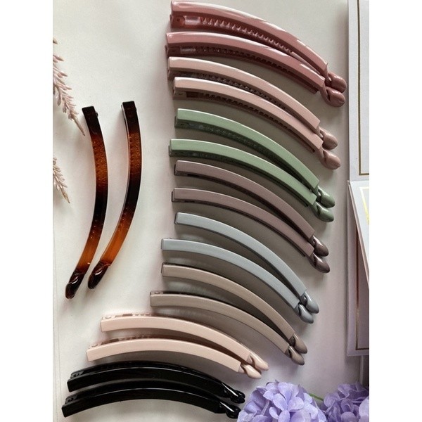 MADE IN KOREA 10 CM กิ๊บหนีบผม นำเข้าจากเกาหลี ของแท้ คุณภาพเยี่ยม สำหรับผมน้อย ใช้หนีบรวบผมทรงหางม้า