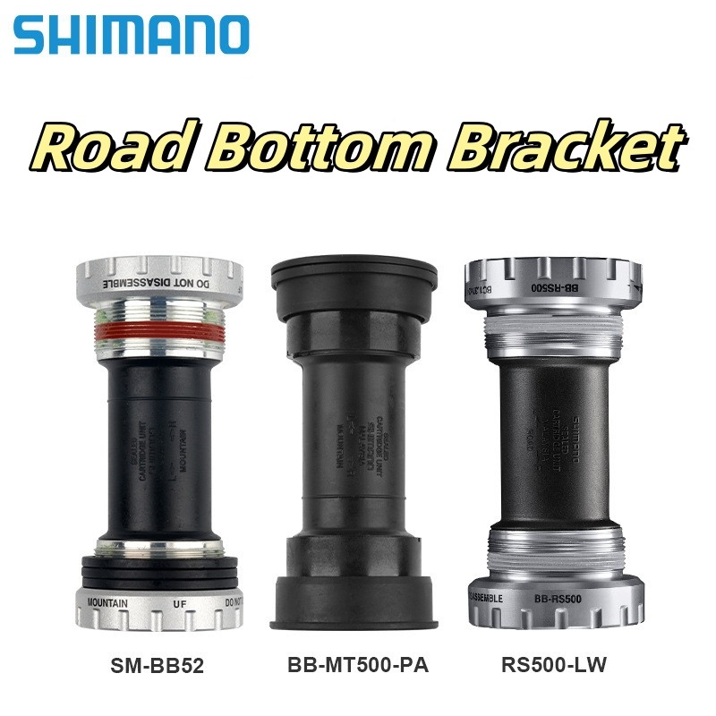 Shimano ขายึดด้านล่าง BB52 MT501 MT500 BSA เหมาะกับ 68/73 มม.MT500 PA สําหรับจักรยานเสือภูเขา