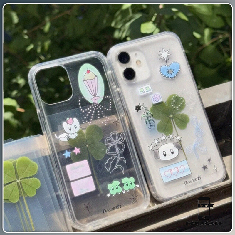 โปร่งใส จัดส่งจากประเทศไทย สไตล์น่ารักนุ่มนวล สามเหลี่ยม for iPhone เคสไอโฟน 11 12 13 14 15 16 PLUS PRO MAX X XS MAX XR
