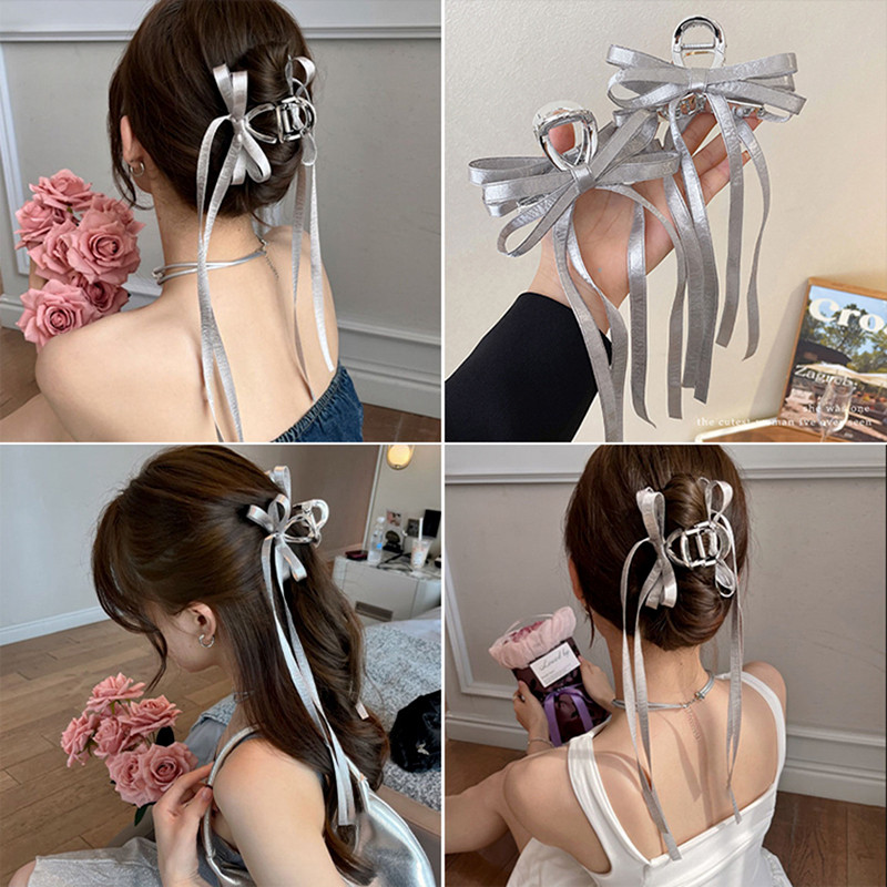 กิ๊บติดผมโบว์ผ้าสไตล์บัลเล่ต์ ปี 2025