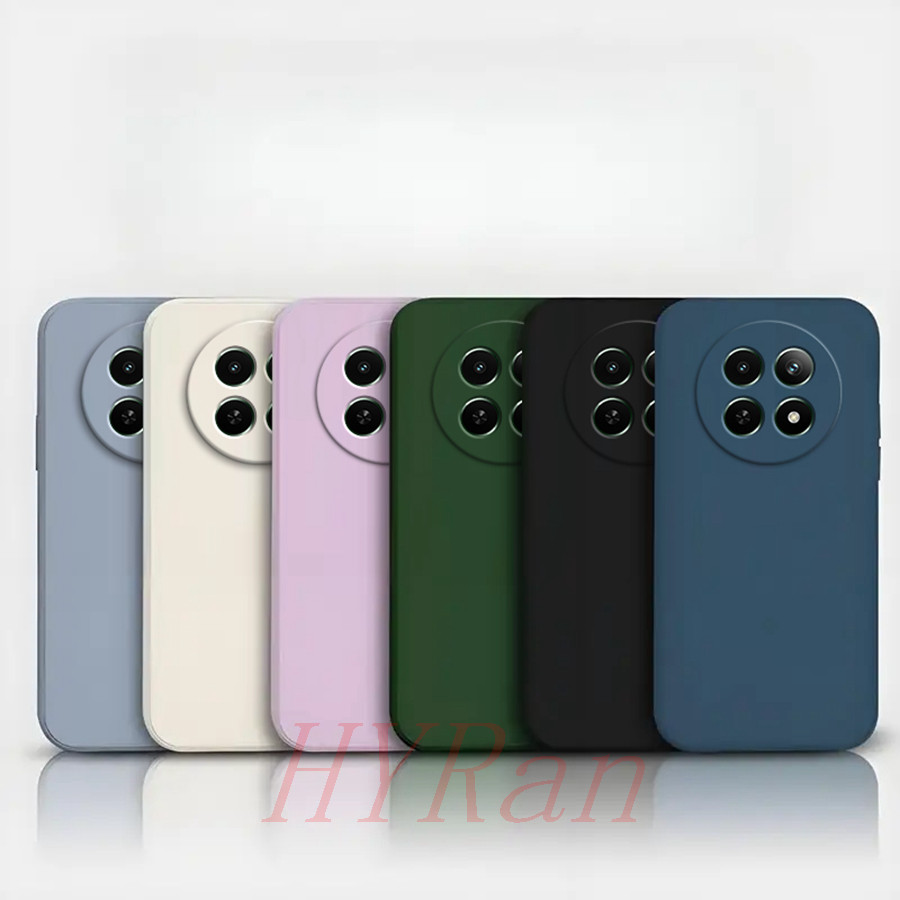 Realme 12X 5G / Realme 12 5G เคสโทรศัพท์ซิลิโคนสีทึบ YT