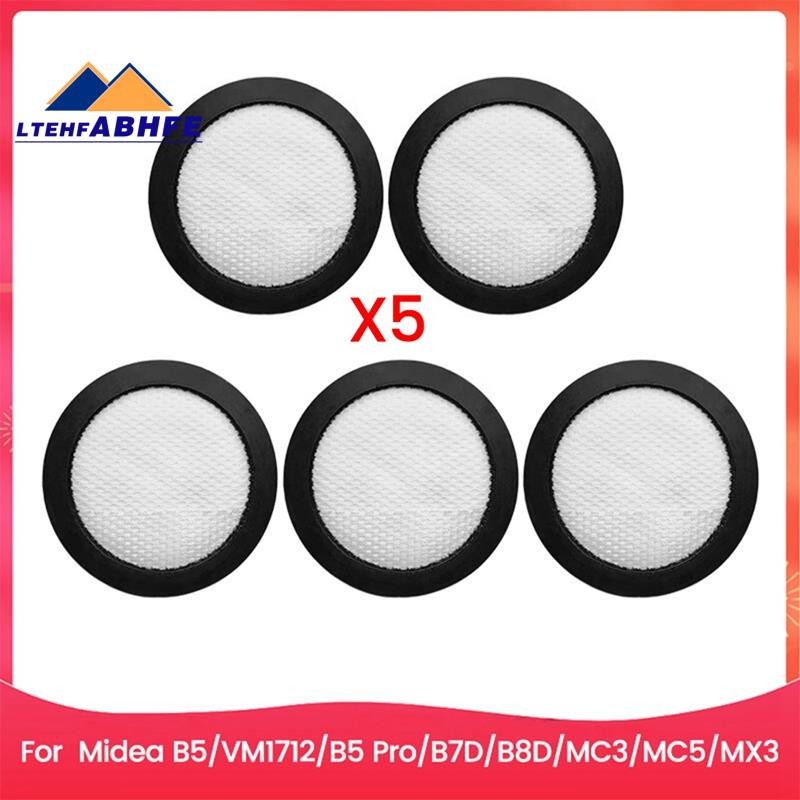 [ขายร้อน L]5PCS อุปกรณ์กรองสูญญากาศ Fit สําหรับ B5 VM1712 B5 Pro B7D B8D MC3 MC5 MX3 Mite Remover อุ