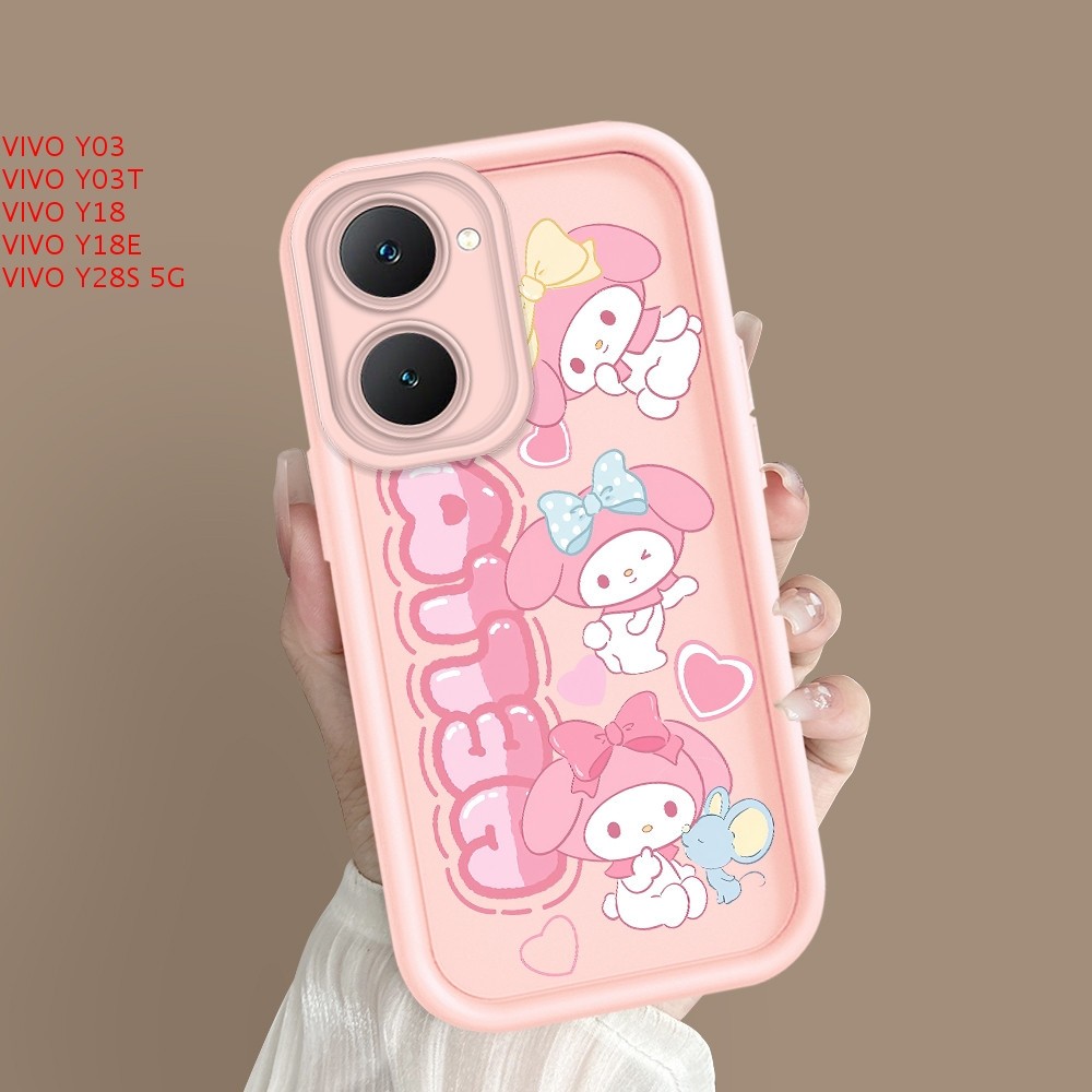 VIVO Y03 Y03T Y18 Y18E Y28S 5G เคส Cute เคสวีโว่ เคสโทรศัพท์ TY T20961