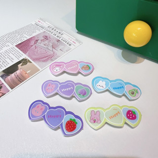 กิ๊บติดผมหน้าม้าสุดน่ารัก กิ๊บติดผมลายผลไม้สุดน่ารัก สำหรับส…