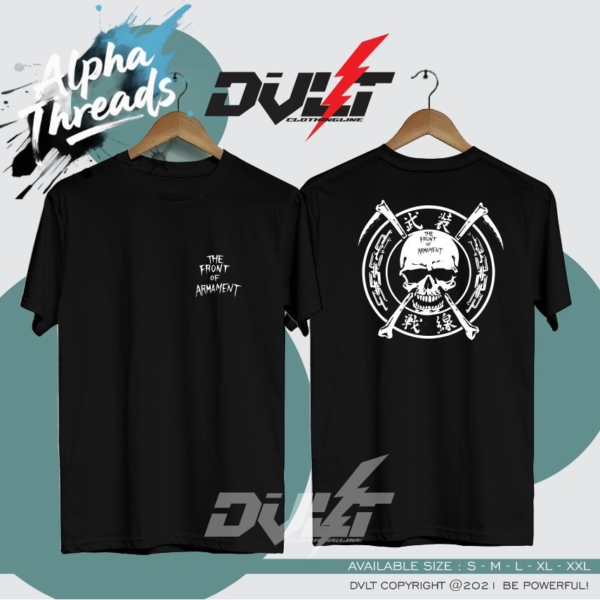 (จัดส่งตลอด 24 ชั่วโมง)Alpha Threads【ใหม่】Crow ZERO T-Shirt / Shirt.. Cool Tfoa เสื้อยืด Summer