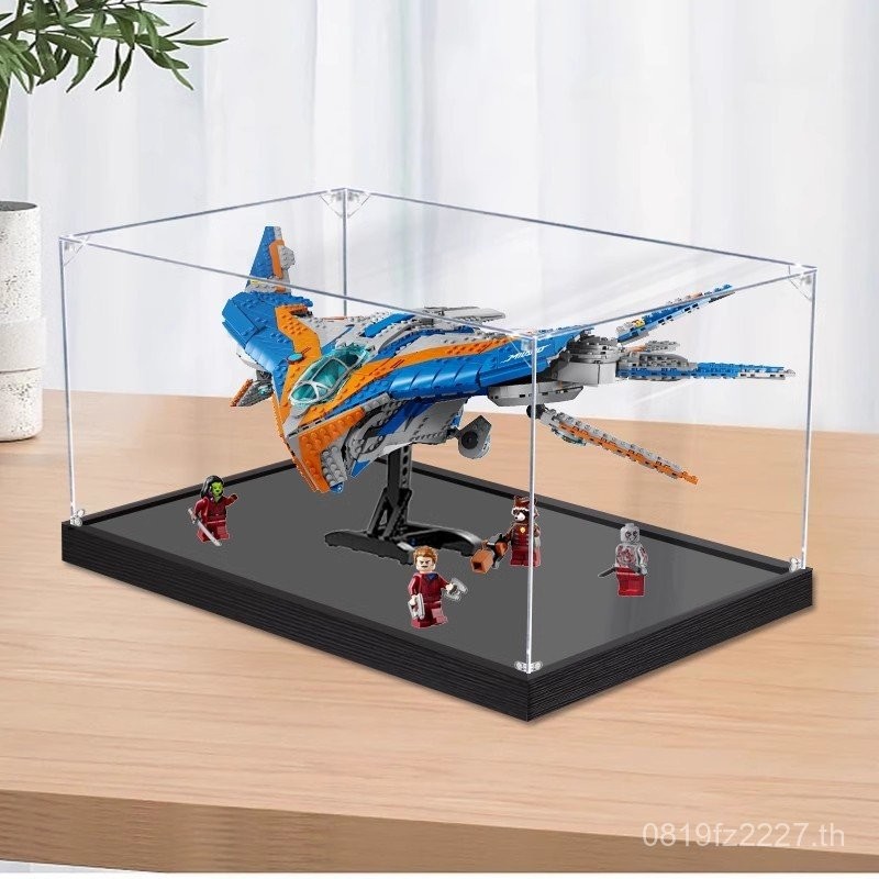 กล่องแสดง 76286 Lego Transparent ป้องกันฝุ่น Milan Galaxy Guard No. กล่องเก็บของเหมาะสําหรับฟิกเกอร์