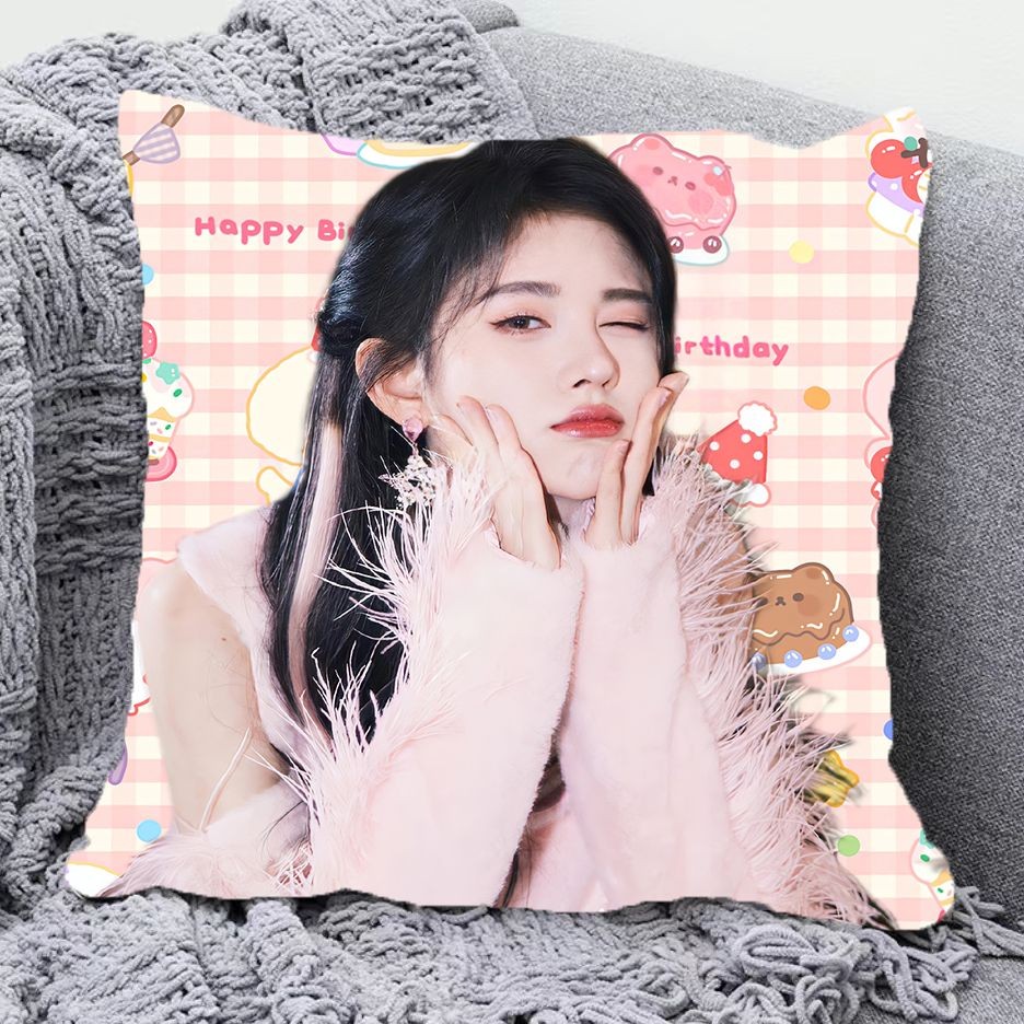 Ju Jingyi หมอน SNH48 Star อุปกรณ์ต่อพ่วงหมอนของขวัญวันเกิด Ju Jingyi หมอน SNH48 Star อุปกรณ์ต่อพ่วง2