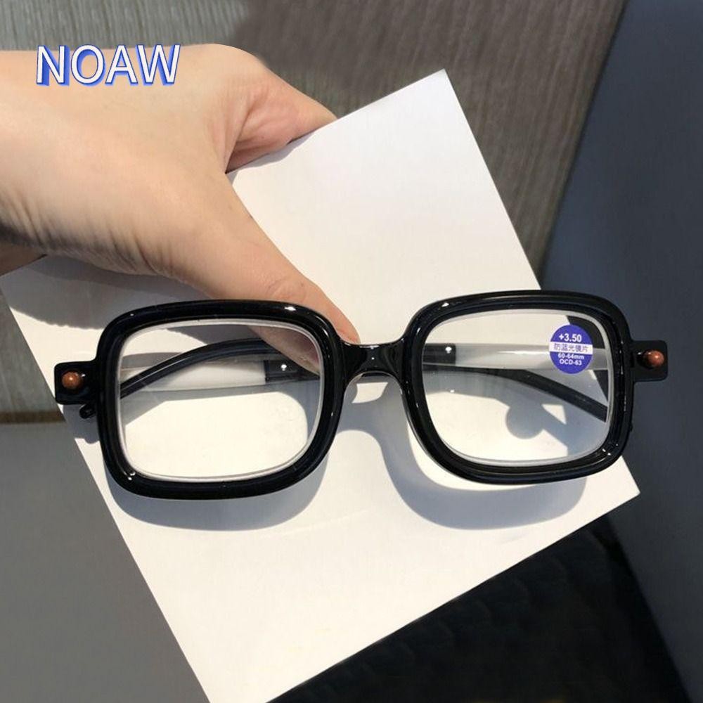 แว่นตารองแสงฟ้าแบบสแควร์ ultralight สำหรับการอ่านหนังสือ ออกแบบให้สวมใส่ง่าย และเหมาะสำหรับทั้งผู้ชายและผู้หญิง