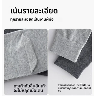 ถุงเท้าสองนิ้วผู้ชายสำหรับกีฬา จากผ้าฝ้ายดูดซับเหงื่อและระงับกลิ่นกายได้ดี