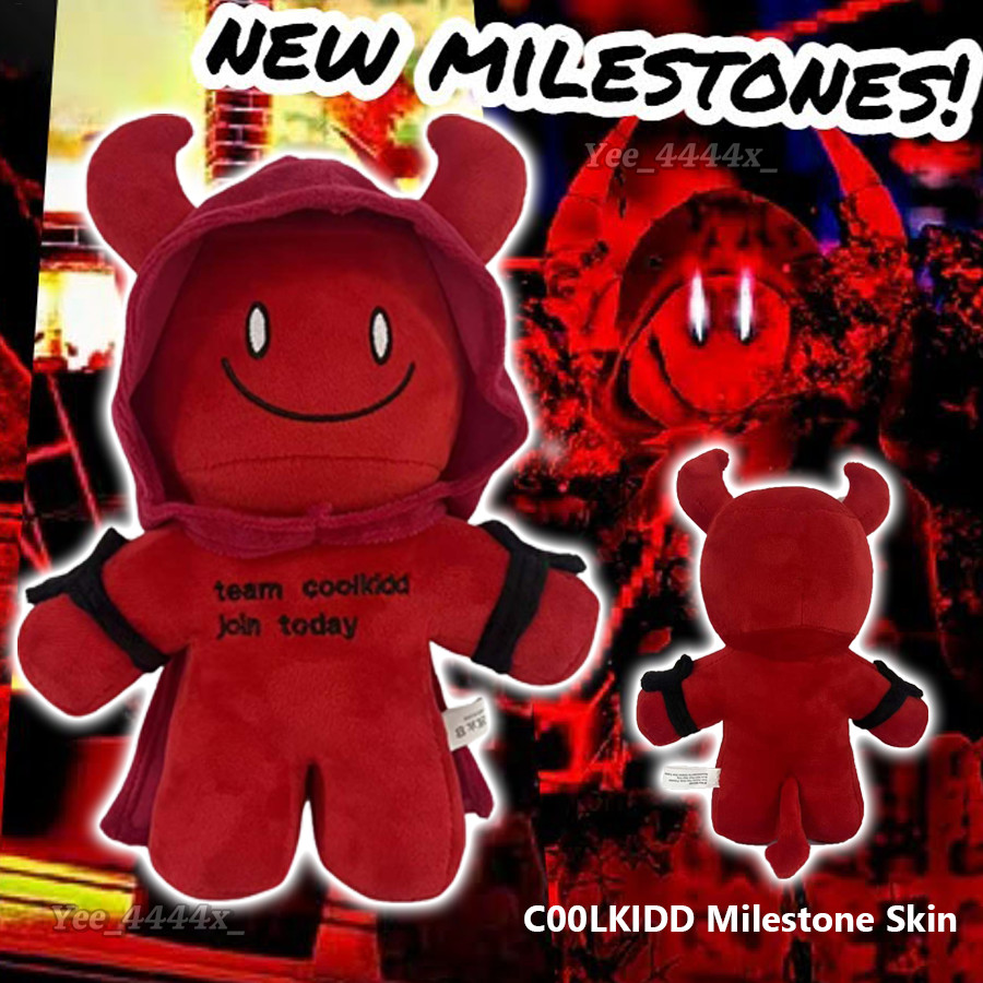 Roblox Forsaken C00lkidd Milestone ผิวตุ๊กตาตัวละครเกม C00lkidd Plush เกมอุปกรณ์ต่อพ่วงสําหรับเด็ก a
