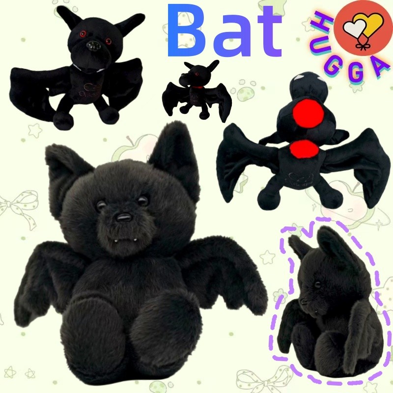 ❤ฮักก้า❤ค้างคาวตุ๊กตาสัตว์ตุ๊กตา Ozzy Osbourne Bat-biting Plushie ของเล่นเด็กของขวัญคู่ Exchanging P