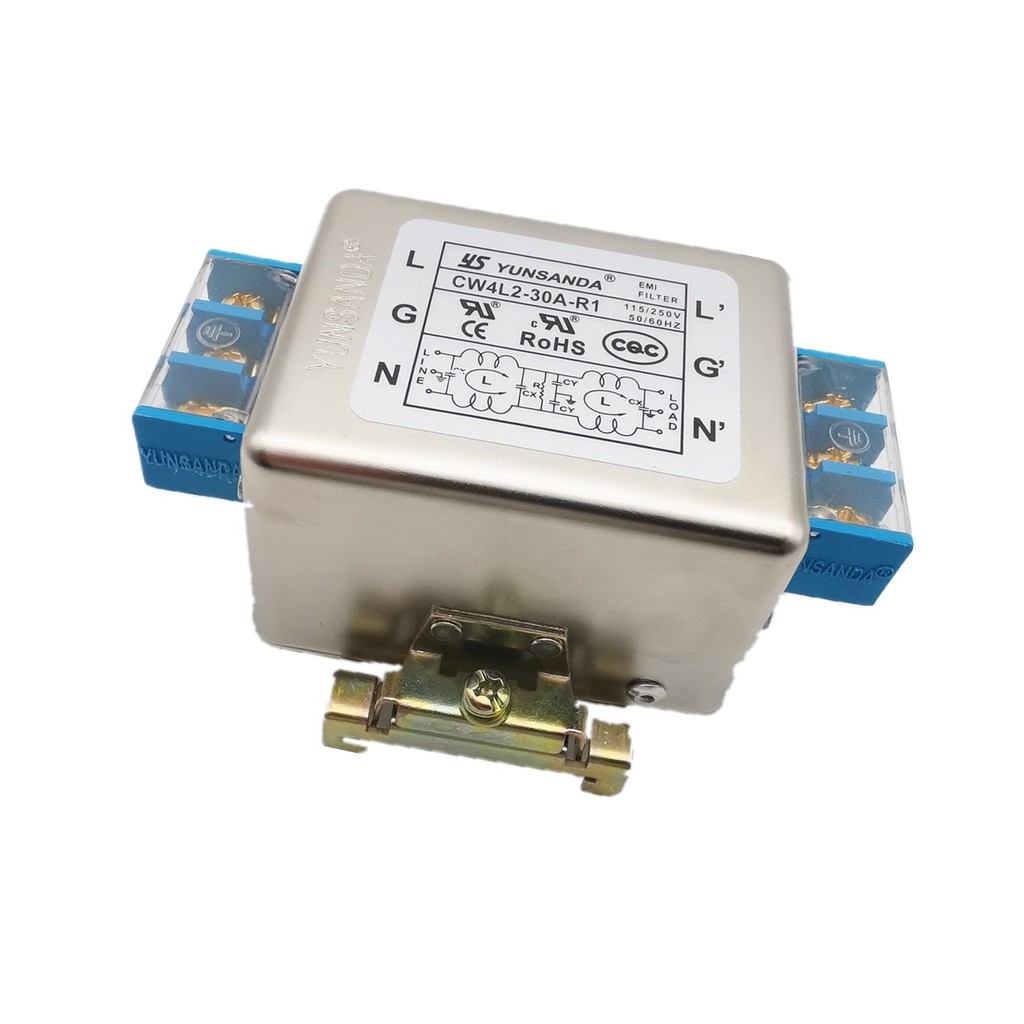 YS YUNSANDA Power Filter CW4L2-20A-S (005) CW4L2-20A-R1 Rail Terminal