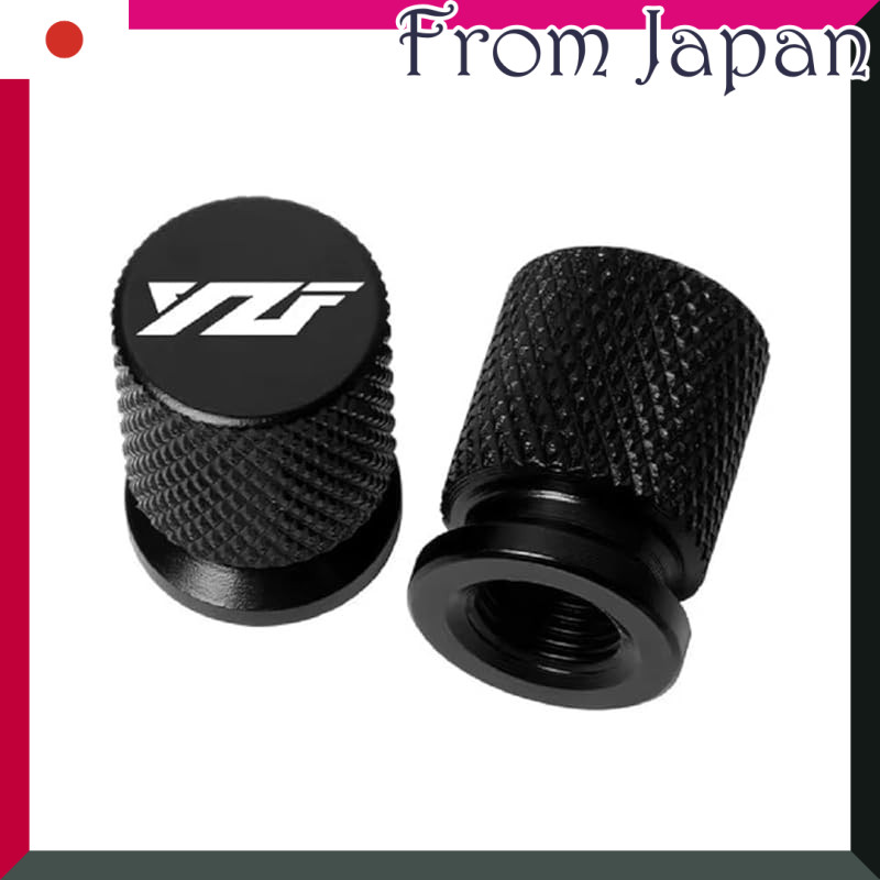 S-62 YZF Black YZF-R1 YZF-R6 YZF-R25 YZF-R3 YZF-R125 YZF-R15 YZF-R7 Air Valve Caps Parts Custom Part