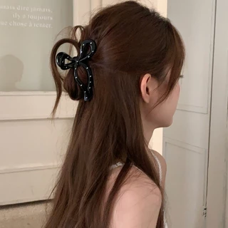 กิ๊บรัดผมHairpinสีดำสีขาว ออกแบบมาเพื่อจับแน่น และเป็นอุปกรณ์เสริมสำหรับผม