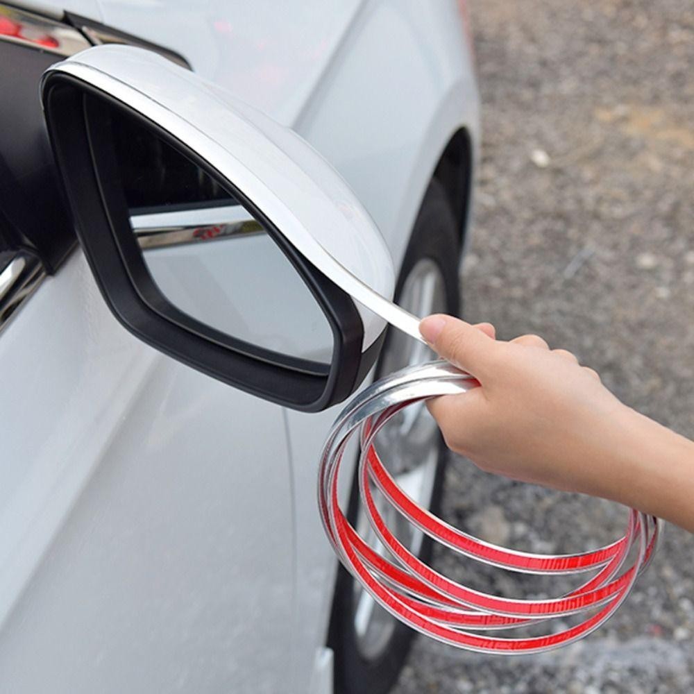 แถบป้องกันการชนกันของ แม็ก, แผ่นไฟฟ้า รถตัดด้านนอกแถบตกแต่งรถยนต์, กรอบหน้าต่างป้องกันประตูอัตโนมัติการปรับเปลี่ยนภายนอก /5ม โครเมี่ยมตัด - รูปที่ 4