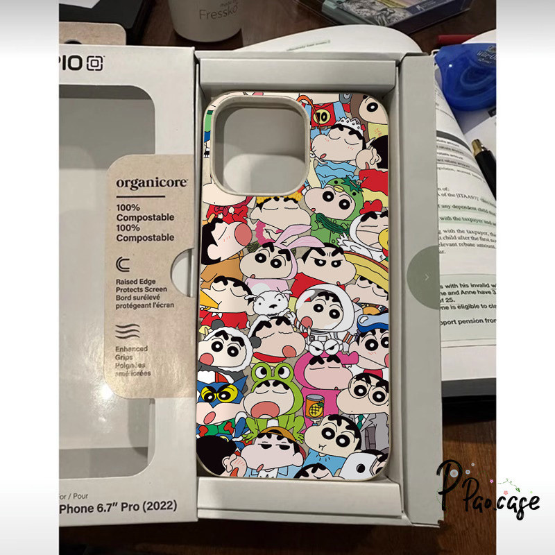 แนวโน้มกล่องลูกสุนัขสีเทียนชิน - ชานเข้ากันได้กับ IPhone 7Plus 11 12 14 13 15 Pro Max 8Plus 6s 6 7 8 Plus X XR XS MAX SE