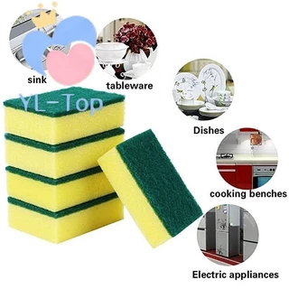 ⚡️พร้อมส่ง！ฟองน้ำล้างจาน ทำความสะอาดล้างจาน ฟองน้ำ สําหรับทําความสะอาดจาน G2684