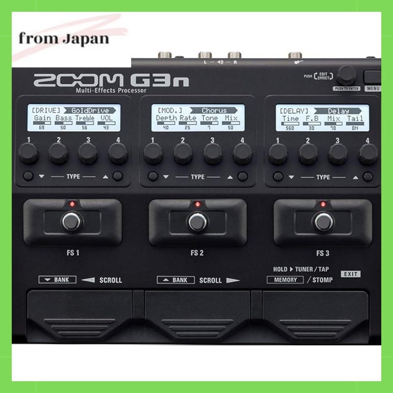Zoom G3N G-Series Guitar Multi-Effects Processor 70 (เอฟเฟกต์ 68, แป้นเหยียบ 1 อัน, แป้นเหยียบ 1 จัง