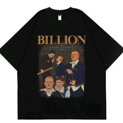 T-Shirt | Kaos Oversize | Bully | Billionstars | Game Series | Bootleg - XL