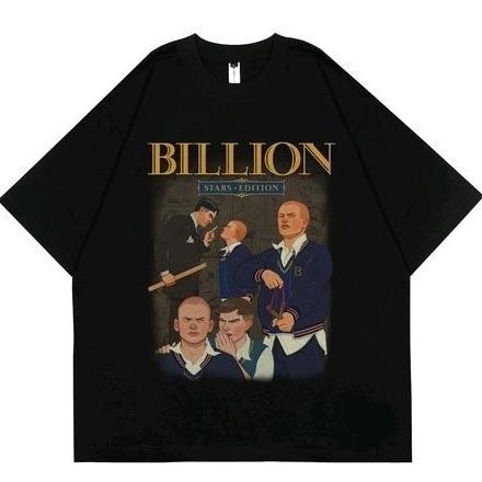 T-Shirt | Kaos Oversize | Bully | Billionstars | Game Series | Bootleg - XL