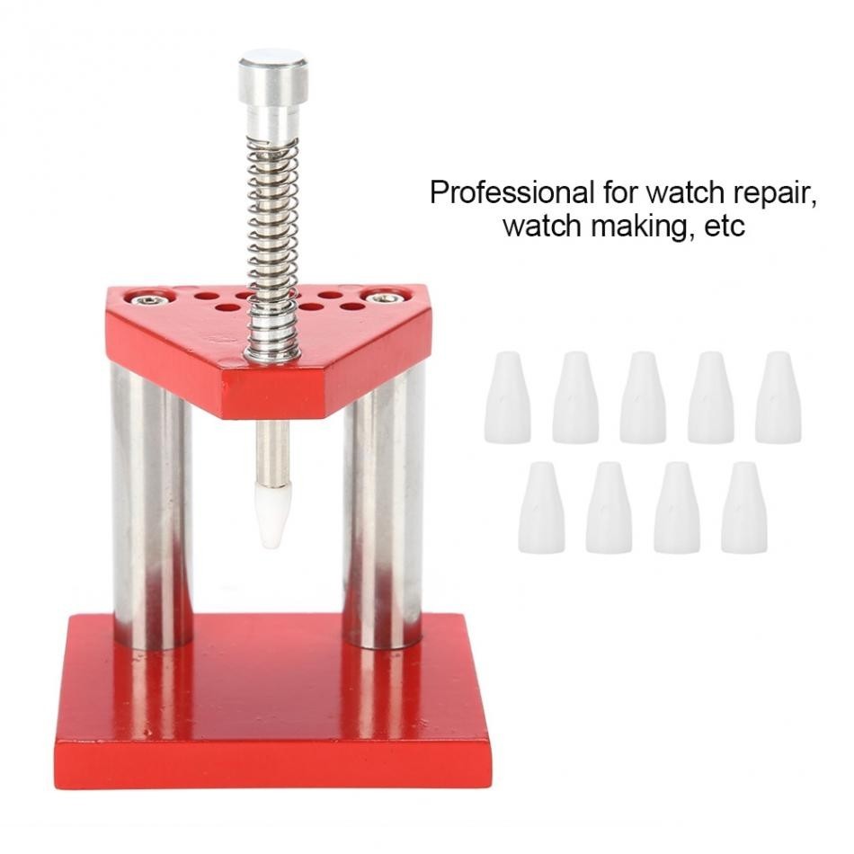 นาฬิกา Hand Remover Plunger Puller Hand Set Fitter เปิดโลหะผสมเหล็กมือนาฬิกาซ่อมเครื่องมือสําหรับช่างซ่อมนาฬิกา