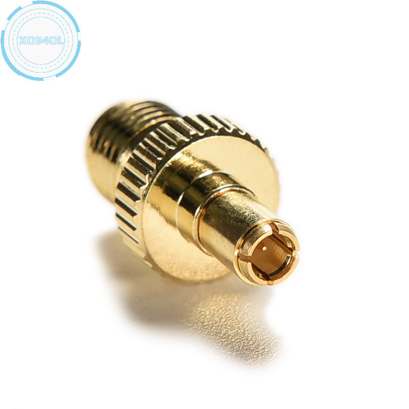 Xo94ol 1pce อะแดปเตอร์ TS9 ปลั๊กตัวผู้เป็น SMA หญิงแจ็ค RF connector ตรงทอง plag TH