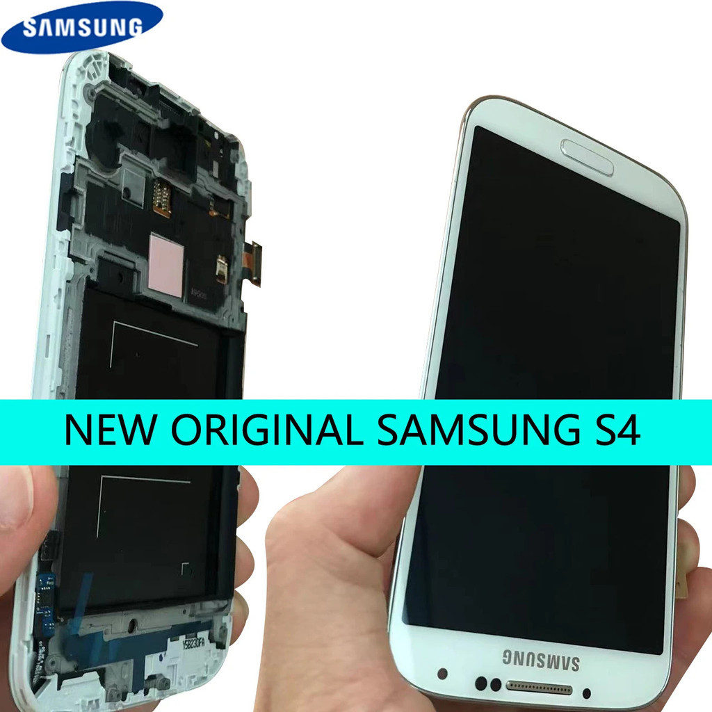[คลังสินค้าพร้อม] 5.0 "จอแสดงผลสุดมอลสําหรับSamsung galaxy s4 i9505 i9500 i9506 i337 LCDหน้าจอสัมผัส