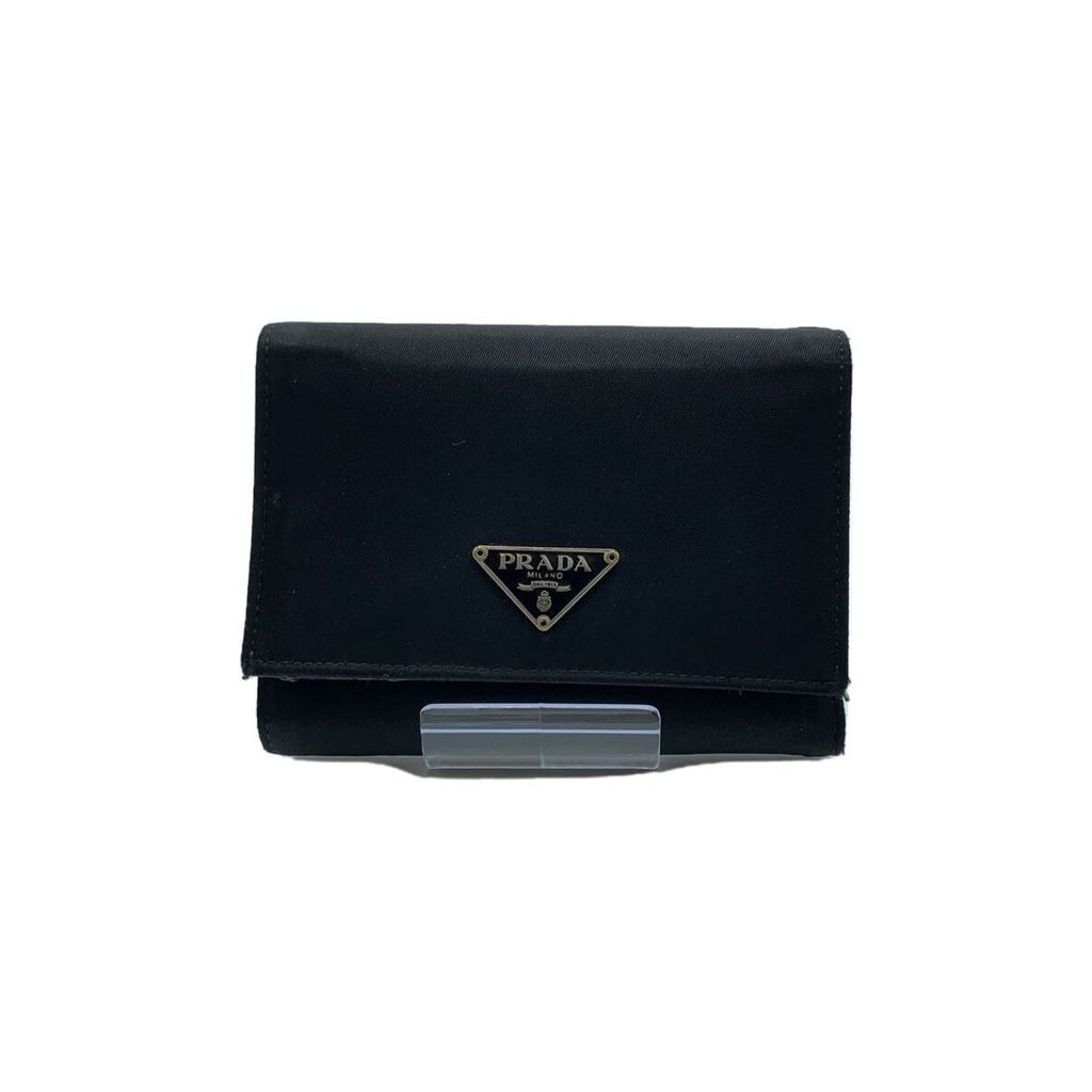 PRADA Wallet Nylon Men'S Black Direct from Japan Secondhand 2344580606688