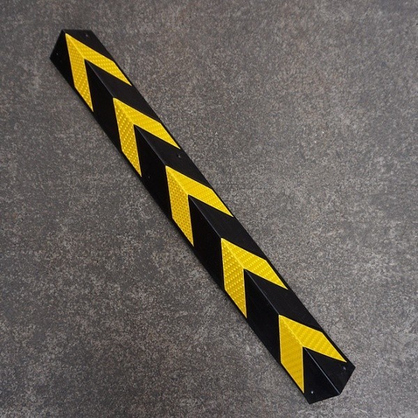 AJuShop PROTX ยางกันชนขอบเสา 9x100x1cm. รุ่นCG-R08 สีดำเหลือง **ถูกมาก