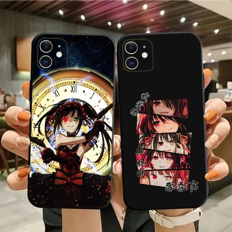 Kurumi Tokisaki D-Date A L-Live เคสโทรศัพท์สําหรับ iPhone15,14,13,12,11,Pro,Max,Plus,Mini,X,XS,XR,8,