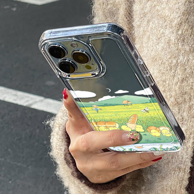 ❤️9-19บาท❤️เคสโทรศัพท์ เคส for iPhone 11 13 14 15 12 Pro Max XR 7 8 Plus XS Max เคสไอโฟน11 Space Tpu เคสขอบนุ่มบางพิเศษ ราคา ถูกที่สุด ดีลบีเคเค แกลเลอรีภาพที่ 9
