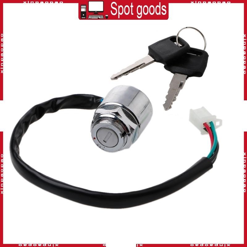 4 Wires ATV Quads Ignition for Key Switch For 4 Wheeler Go Kart Motorcycles Pit