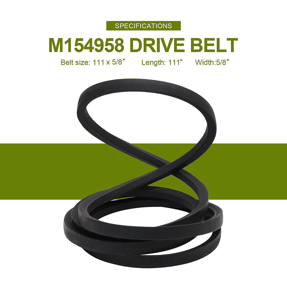 เข็มขัดเครื่องตัดหญ้าเข็มขัดดาดฟ้าสําหรับ John Deere M110313 ม154958 GT242 GT262 GT275 LX176 LX178