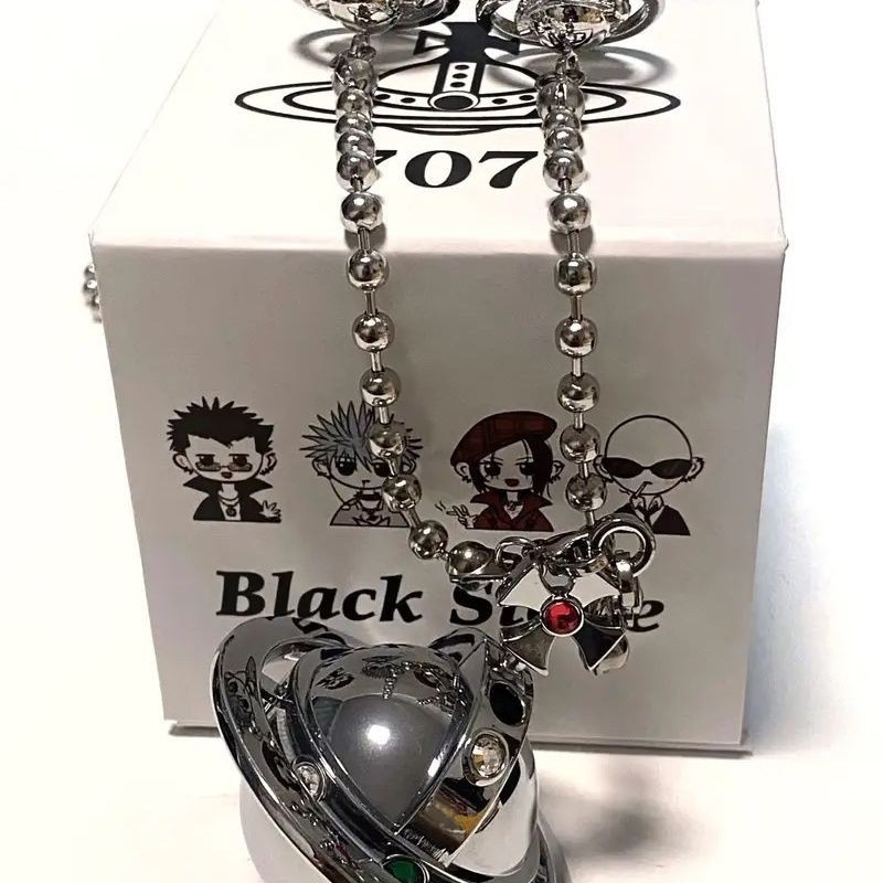 [kenzero & vw] orb Planet สร้อยคออะนิเมะของขวัญที่กําหนดเอง