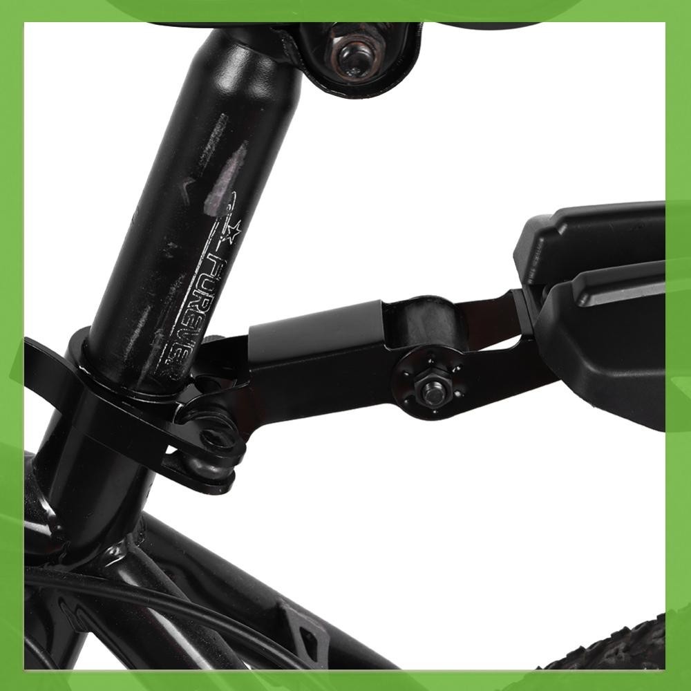 2ชิ้นจักรยานสาดพิทักษ์จักรยานบังโคลนด้านหน้าด้านหลังโคลนยามสําหรับจักรยานเสือภูเขา - รูปที่ 3