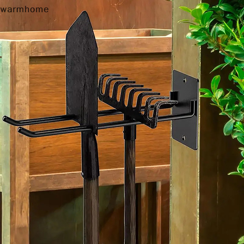 [warmhome] ที่แขวนเครื่องมือทําสวน ออแกไนเซอร์ ผนังโรงรถ ที่แขวนสําหรับเครื่องมือทําสวน ตะขอแขวนสําหรับไม้กวาด พลั่ว คราด สต็อกใหม่