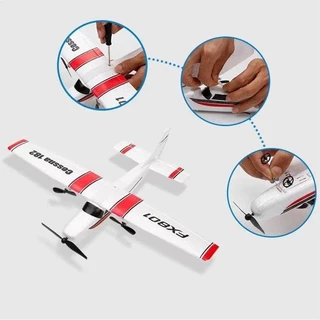 FX801 RC บิน EPP โฟมเครื่องร่อน 2.4G 2CH RTF รีโมทคอนโทรลเครื่องบิน Fixed Wingspan RTF เครื่องบินของเล่นของขวัญสําหรับเด็กเด็ก