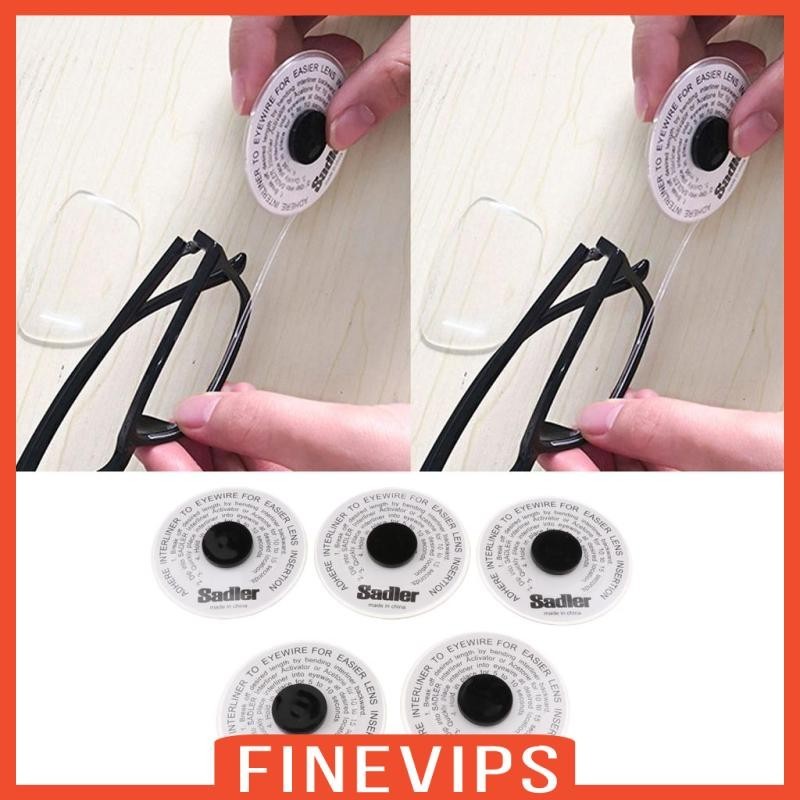 [วิจิตรวิป] 5 ชิ้นเลนส์แว่นตาแว่นตาเลนส์ใส่เลนส์ได้ง่ายขึ้นใส่เลนส์