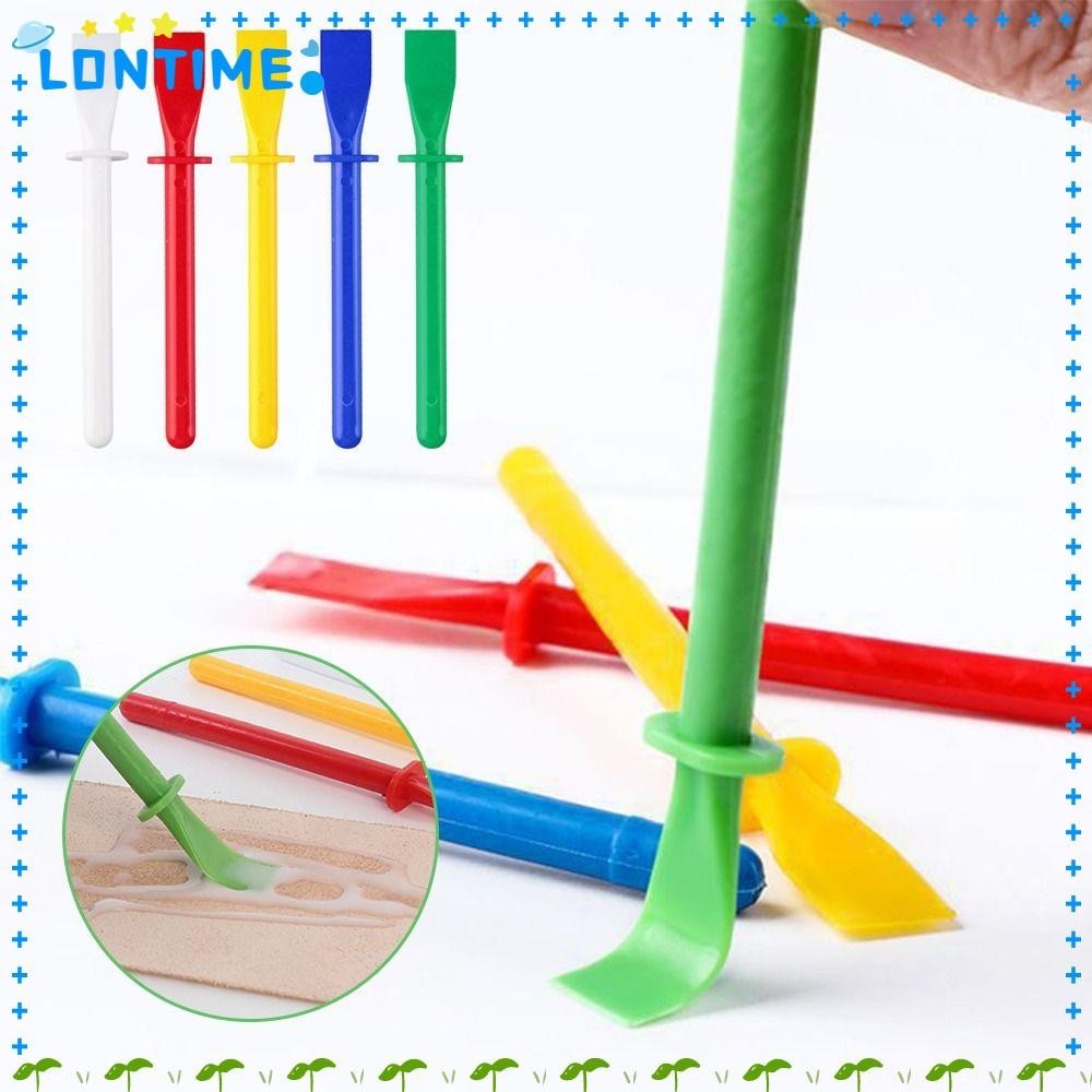 Lontime เครื่องมือประยุกต์ใช้กาว, เครื่องมือมือ DIY Handcraft หนังกาวเครื่องมือ, คุณภาพสูง PP กาว Scraper Home