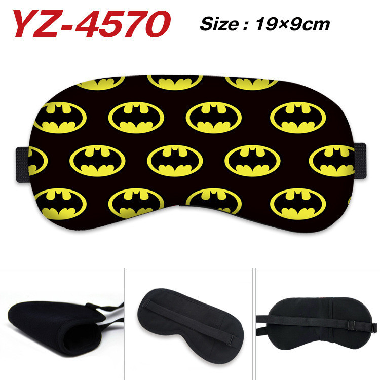 Marvel Super Hero Eye Mask Superman Iron Man Blackout Eye Mask 3D Breathable Sleeping Eye Mask