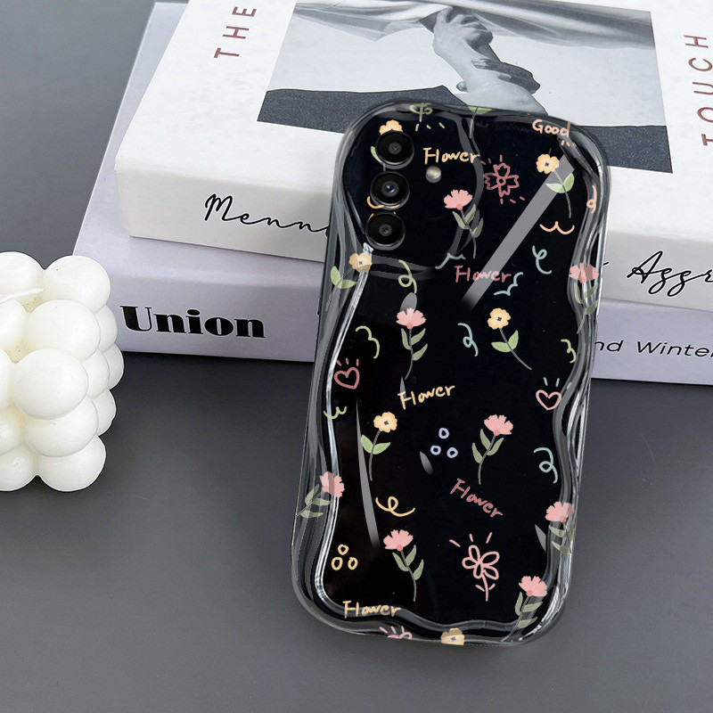 เคสโทรศัพท์กันกระแทกลายดอกไม้เล็กแบบเต็มหน้าจอ Oppo A3 Pro 5G เคสแบบนุ่มโปร่งใสเคสป้องกัน ราคา ถูกที่สุด ดีลบีเคเค แกลเลอรีภาพที่ 3