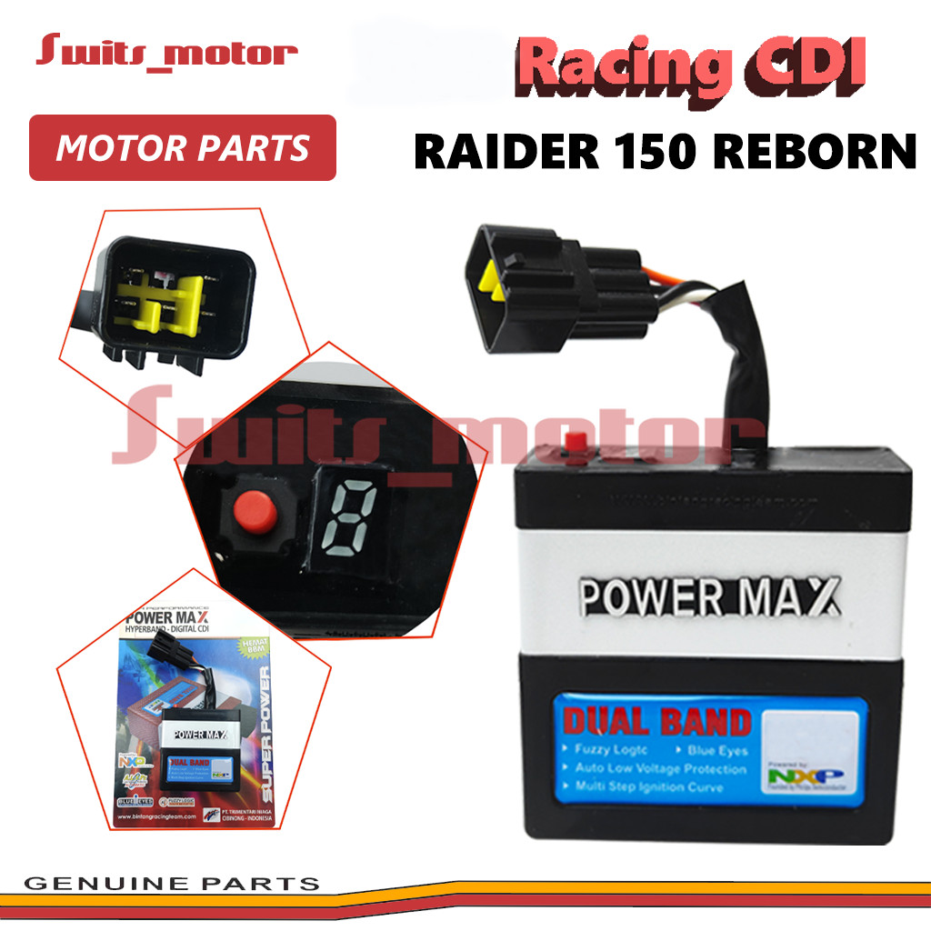 Racing Cdi สําหรับ Raider 150 Reborn PLUG และ PLAY