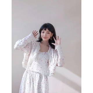 เสื้อคลุมแขนยาวผ้าชีฟอง แฟชั่นฤดูร้อน รุ่นใหม่ล่าสุด เสื้อคลุมกันแดดสวมใส่สบาย