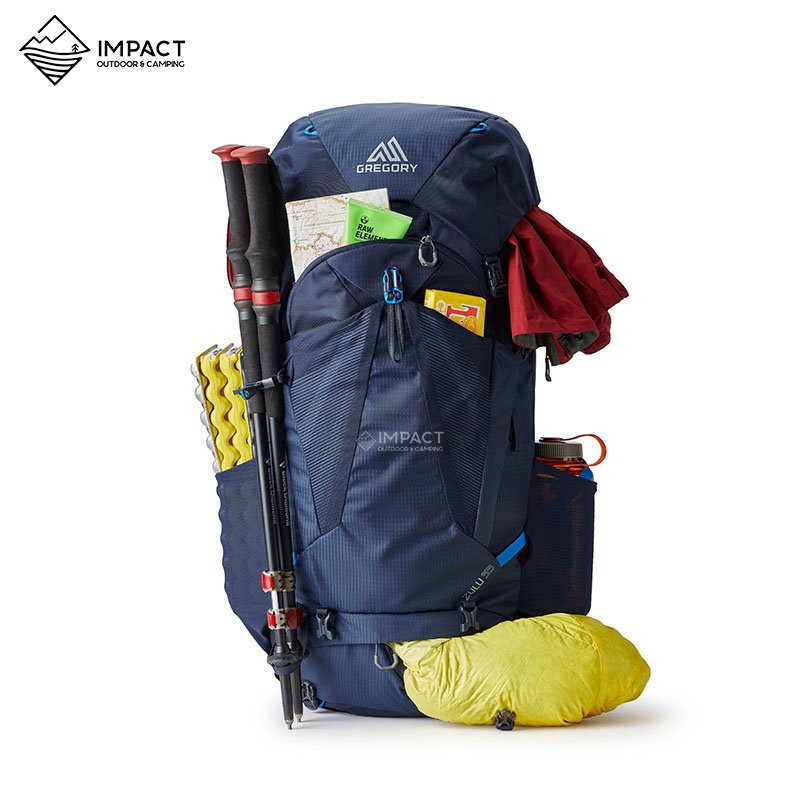 เป้เดินป่า Gregory กระเป๋าเป้เดินป่า ผู้ชาย Zulu 55 ลิตร