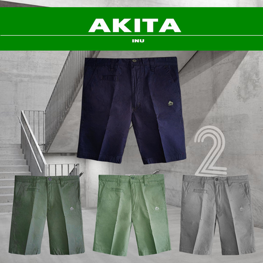 AKT เอว 30-40" กางเกงขาสั้นชิโน่ ผ้ายืด ทรงเท่ ใส่สบาย (สินค้าพร้อมส่ง)