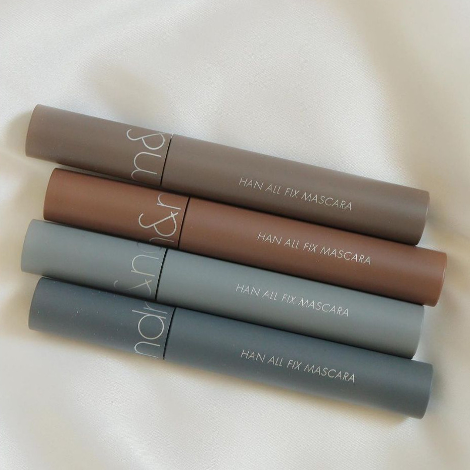 พร้อมส่ง ถูกที่สุด ของแท้ (ขนตา) rom&nd HAN ALL FIX MASCARA มาสคาร่า ขนตา