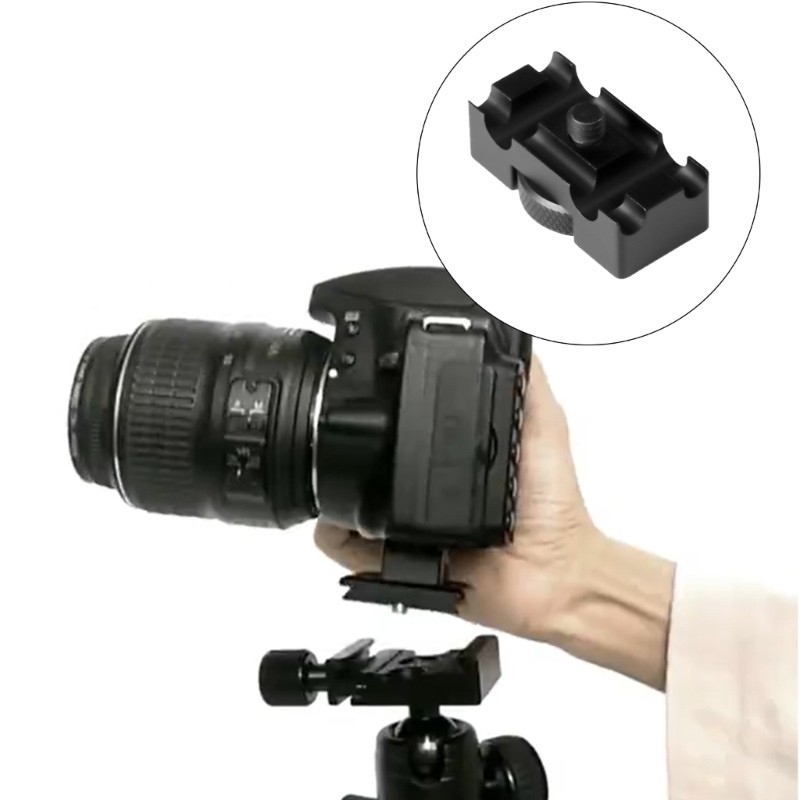 Okee Tether กล้อง DSLR ดิจิตอลสาย USB บล็อกล็อคคลิป Clamp Mount to กล้องขาตั้งกล้อง Quick Release แผ่น Tethering Cab