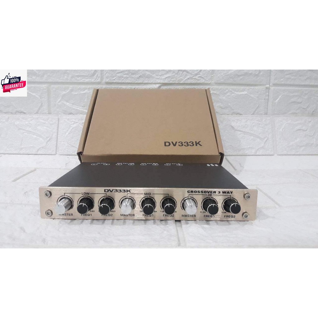 Crossover 3 Way แ 3 ทาง 1 IN 3 OUT รุ่นDV333K