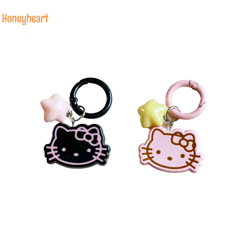 SANRIO <Honeyheart>การ์ตูนอะนิเมะSanrioน่ารักHello Kittyพวงกุญแจรถแหวนจี้ตลกcreativeกระเป๋านักเรียนอุปกรณ์ตกแต่งของขวัญnice
